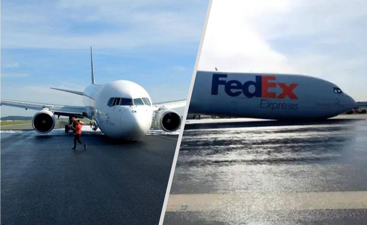 Emergency in the skies: FedEx 767 achieves 'belly down' landing in Istanbul