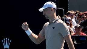 Zieliński ruszył po obronę tytułu w Australian Open. Zaczęło się od seta do zera