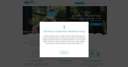 D-Link wyłączy 2 aplikacje. 30 grudnia przestaną działać urządzenia