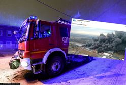 Pożar w Starachowicach. Strażacy dogaszają halę Cersanitu
