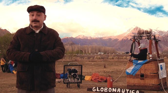 Wielka podróż - przelot balonem nad Andami