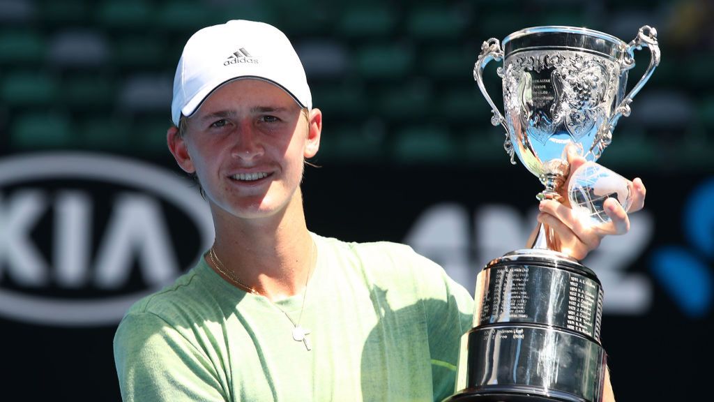 Getty Images / Mark Kolbe / Na zdjęciu: Sebastian Korda, triumfator juniorskiego Australian Open 2018 w singlu