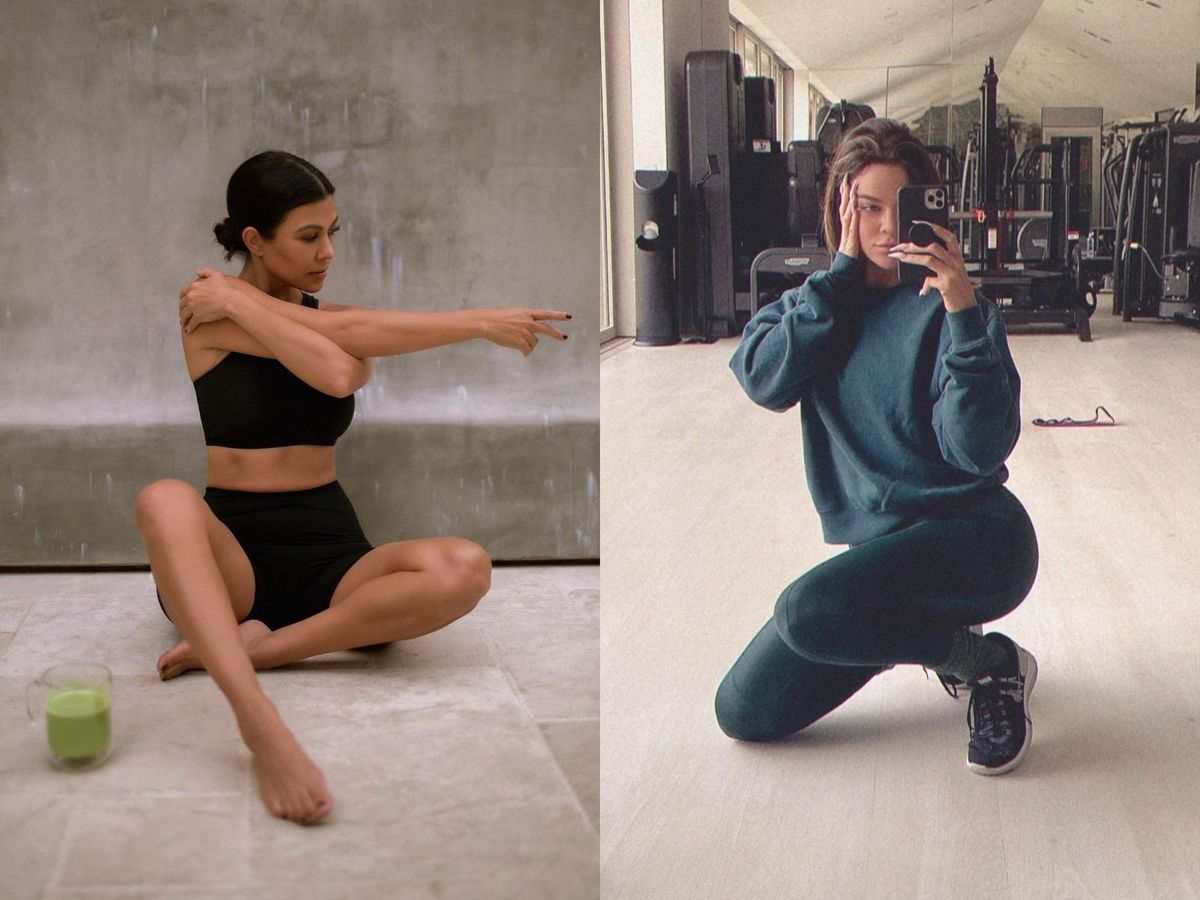 Te trzy ćwiczenia na płaski brzuch polecają Kardashianki