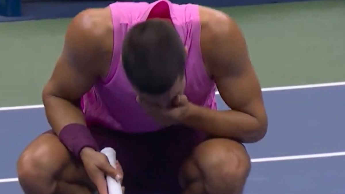 Twitter / US Open Tennis / Carlos Alcaraz po finale US Open w 2025 roku