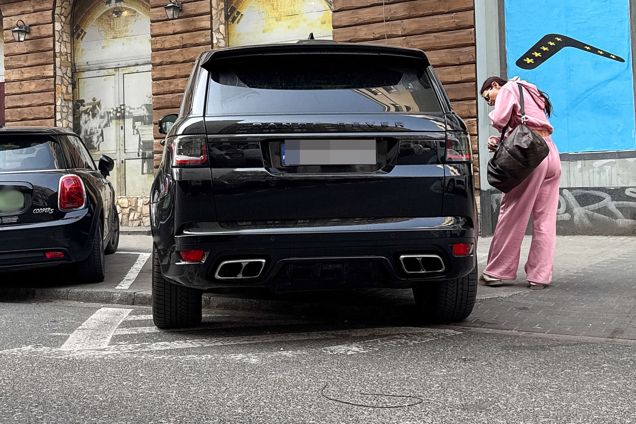 Honorata Skarbek parkuje na zakazie