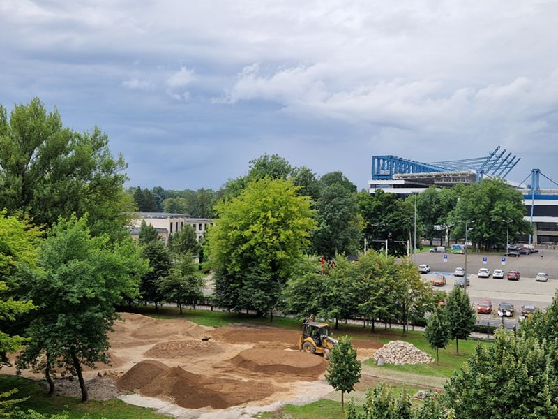 Marsyard - przestrzeń odzwierciedlająca powierzchnię Marsa.