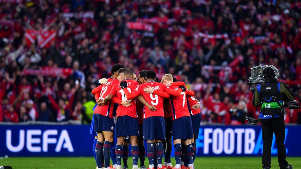 Getty Images / Franco Arland / Na zdjęciu: piłkarze Lille OSC