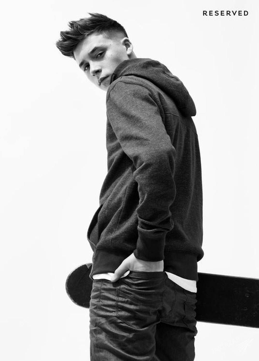 Brooklyn Beckham 
Fot. screen z Reserved