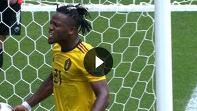 Mundial 2018. Belgia - Tunezja: gol Batshuayia na 5:1 (TVP Sport)