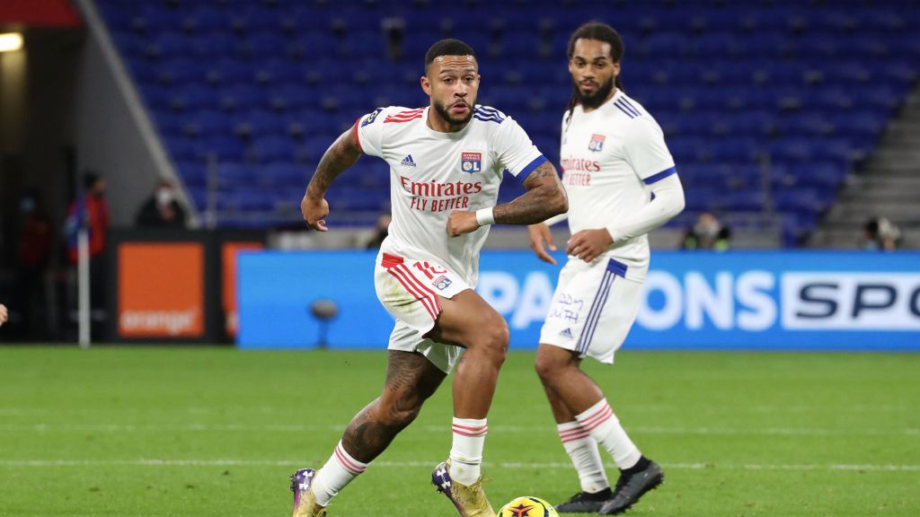 Getty Images / Xavier Laine / Na zdjęciu (na pierwszym planie): Memphis Depay