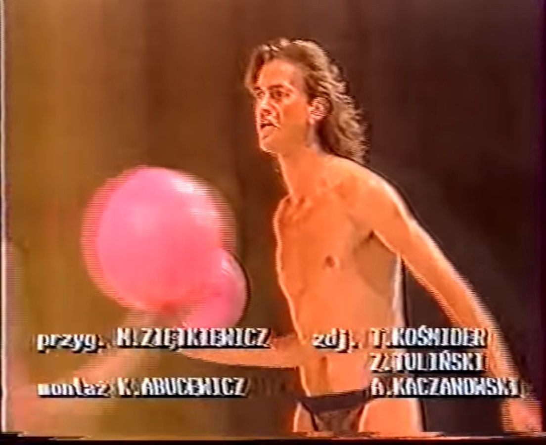 Gabriel Seweryn na wyborach mistera w 1990 roku