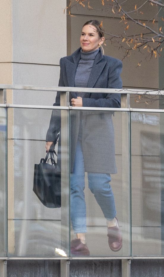 Marta Nawrocka wybrała się na manicure