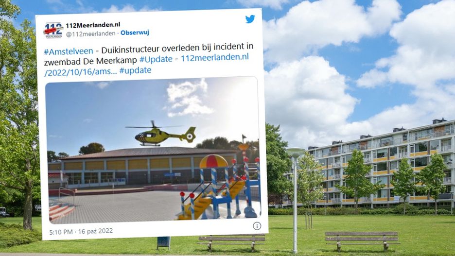 Wypadek na holenderskim basenie