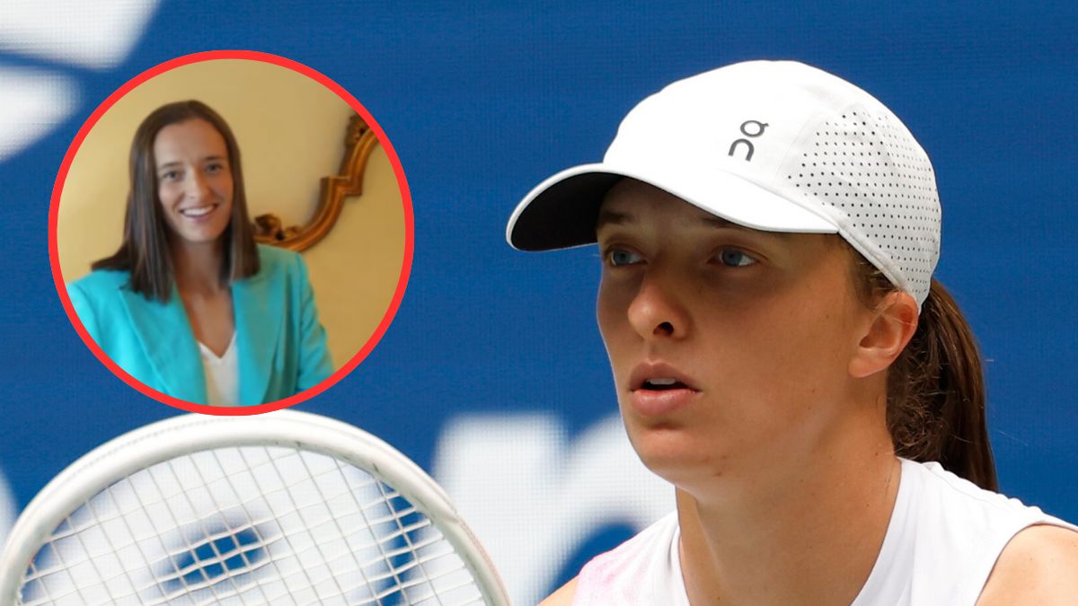 Tak powitano Igę Świątek w Hotelu Plaza