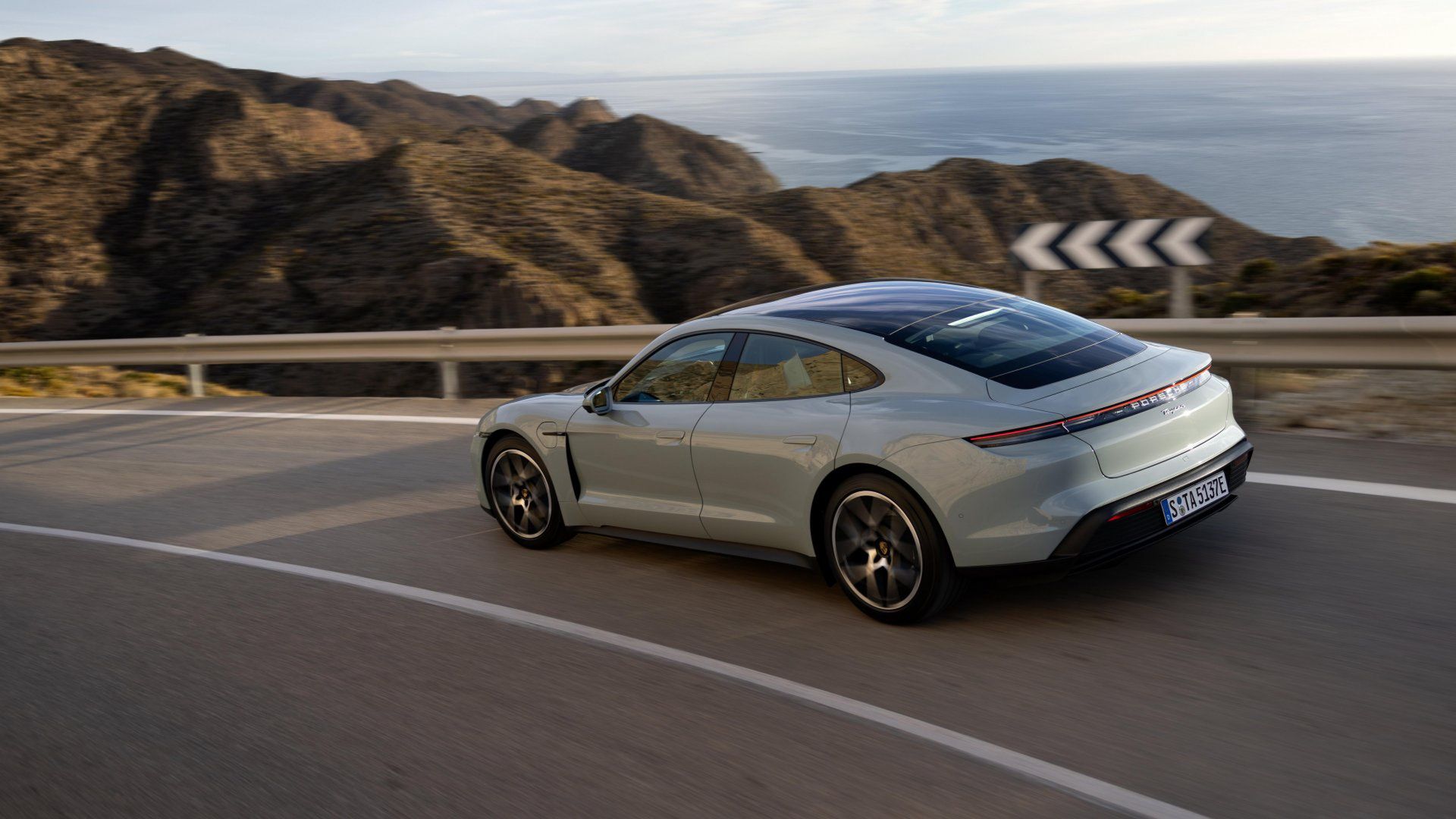 Porsche Taycan face lifting (2024)