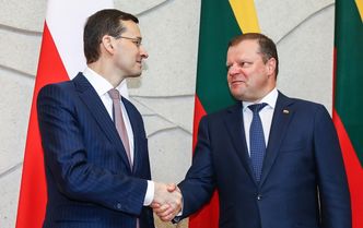 Polsko-litewskie przepychanki o Orlen. Morawiecki dziękuje Litwinom