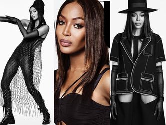 Pogardliwe spojrzenie Naomi Campbell "mierzy" czytelników z okładki japońskiego "Vogue'a"