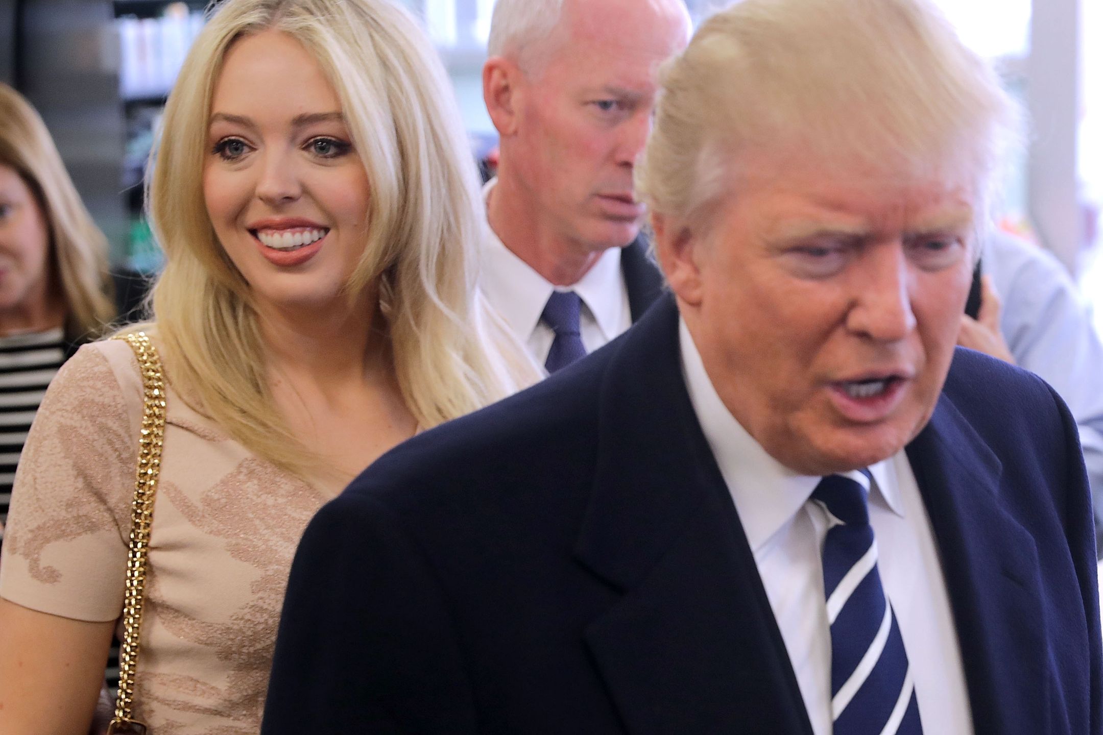 Tiffany Trump i Donald Trump