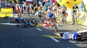 Kolarstwo. Horror na mecie Tour de Pologne. Zdjęcia wywołują ciarki na plecach