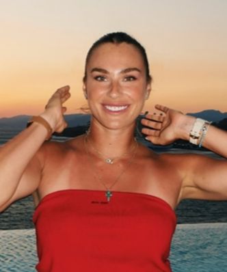 Sabalenka długo mówiła o wojnie