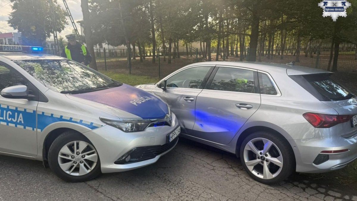 Kierowca audi uciekał przed policją