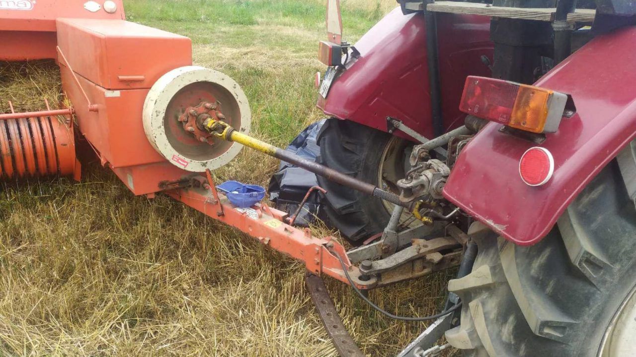 Tragiczna śmierć na polu. 