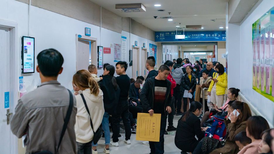 Szpital dziecięcy w Chinach 