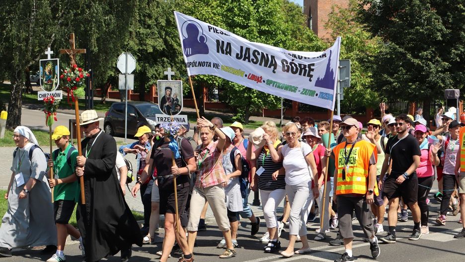 Pielgrzymi z Chrzanowa w ramach 45. Pieszej Pielgrzymki Krakowskiej wyruszyli na Jasną Górę