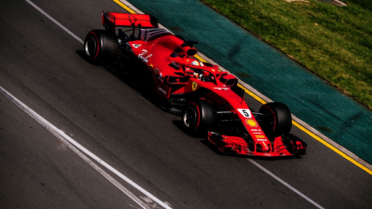 Zdjęcie okładkowe artykułu: Materiały prasowe / Ferrari / Sebastian Vettel na torze Albert Park