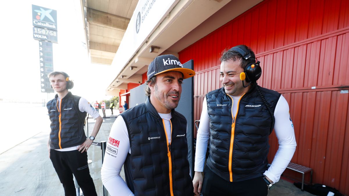 Materiały prasowe / McLaren / Na zdjęciu: Fernando Alonso podczas testów w Barcelonie