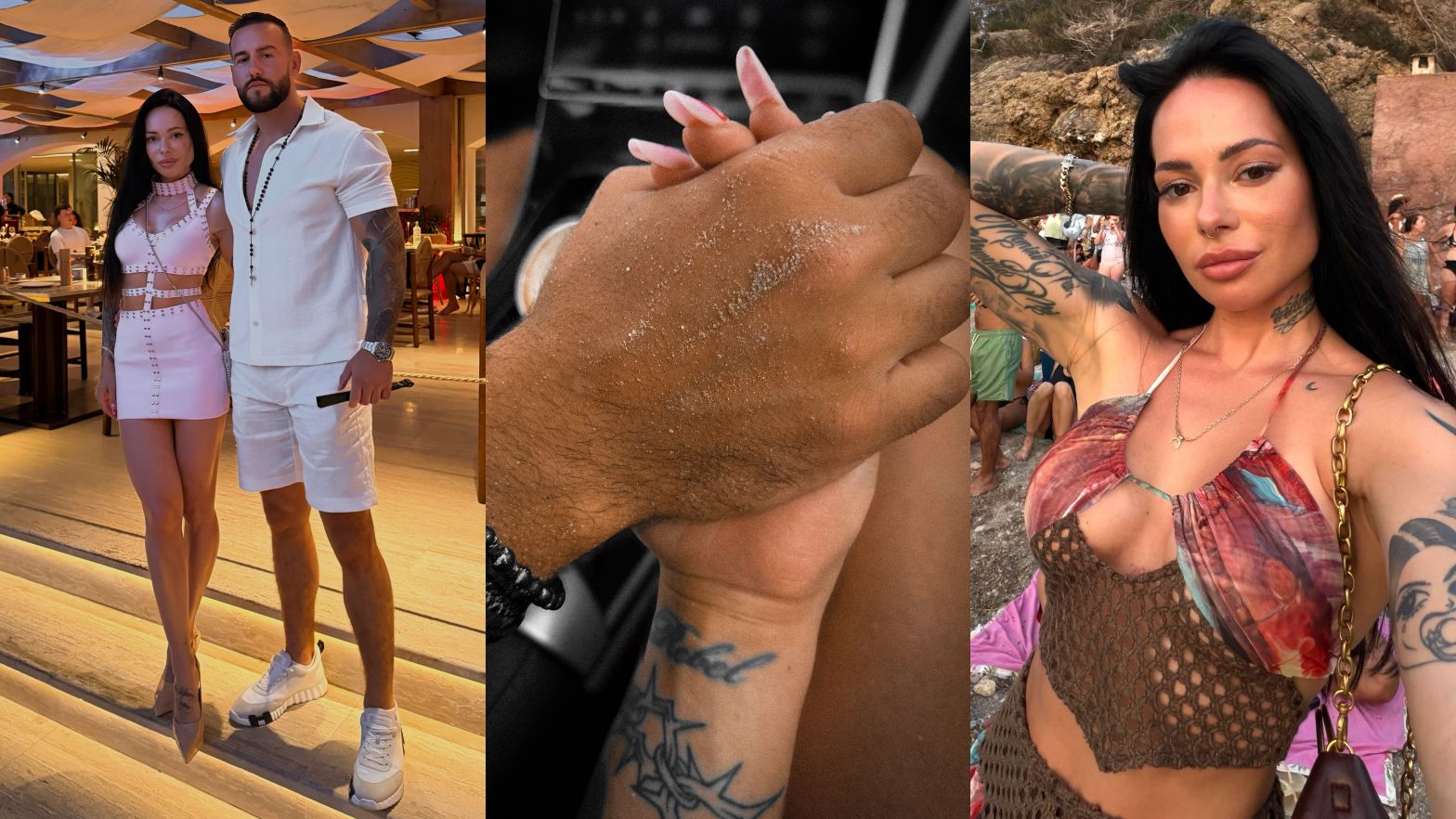 Sylwia Szostak na Ibizie z partnerem