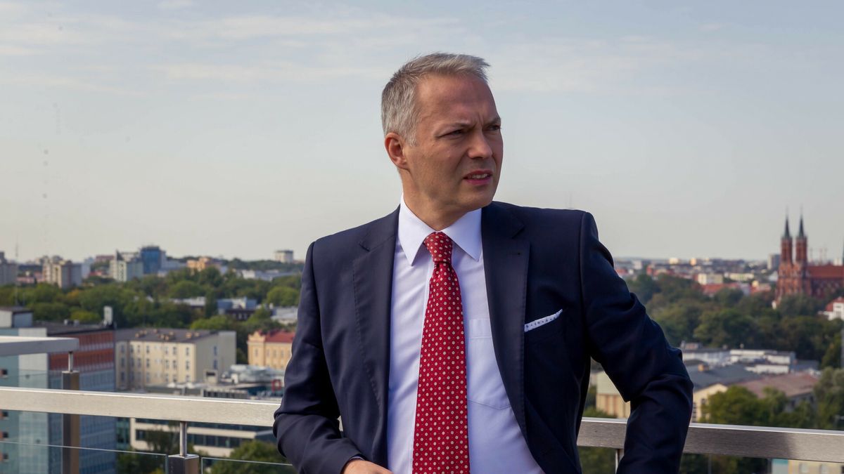 Jacek Żalek, były wiceminister, obecnie poseł i wiceszef Partii Republikańskiej. 