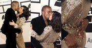 Kanye PIEŚCI POŚLADKI Kim na gali Grammy... (ZDJĘCIA)