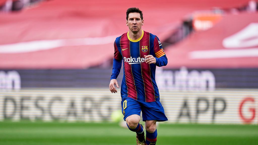 Lionel Messi w meczu z Celtą Vigo