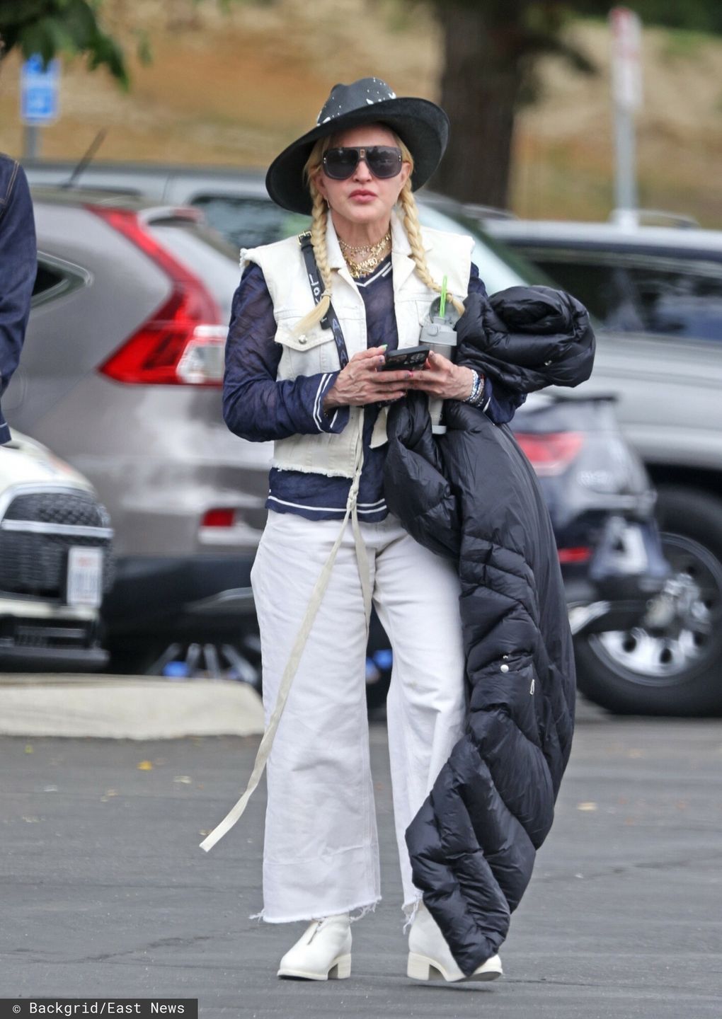 Madonna na meczu syna z o 26 lat młodszym chłopakiem