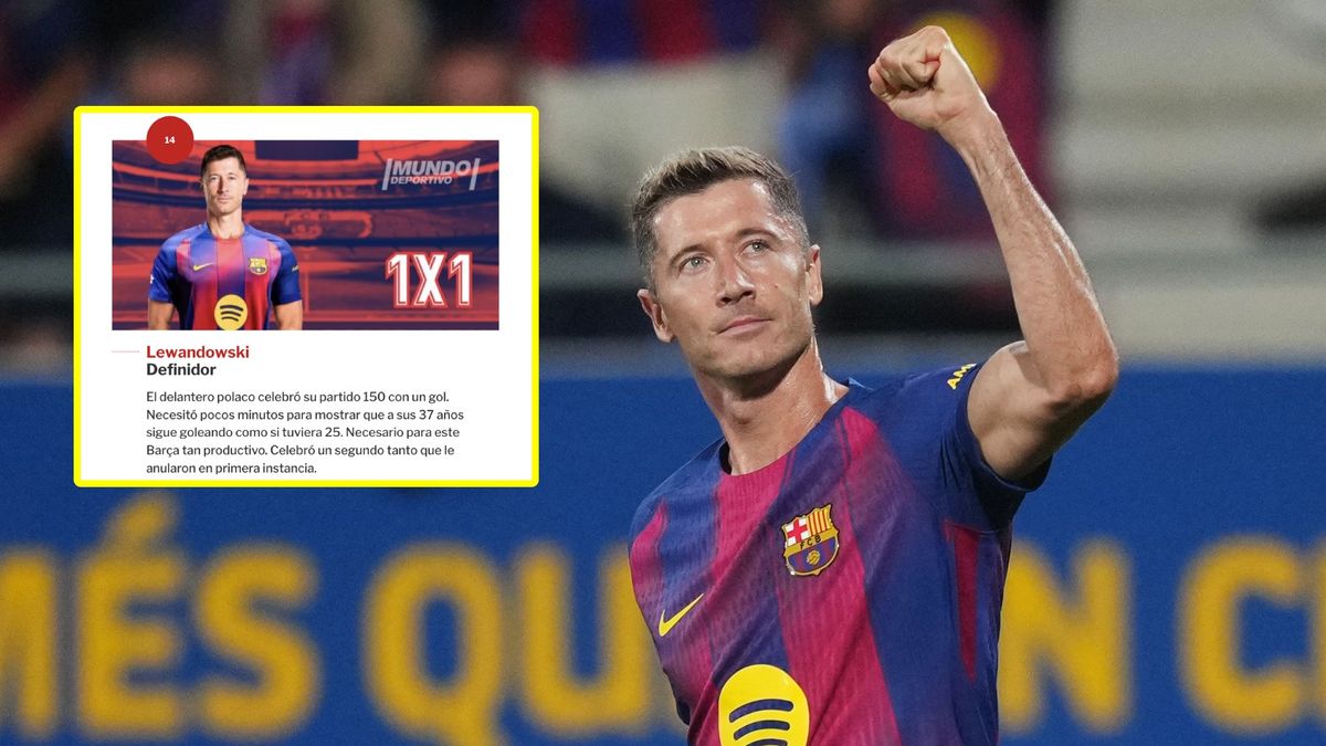 Getty Images / Alex Caparros / Na zdjęciu: Robert Lewandowski