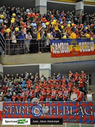 Kibice Sambora i Startu stworzyli w hali wspaniałą atmosferę