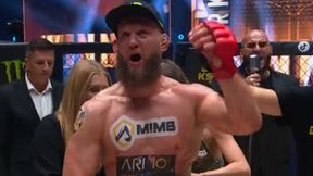 Destrukcja w walce wieczoru! Piotr Kuberski tymczasowym mistrzem KSW