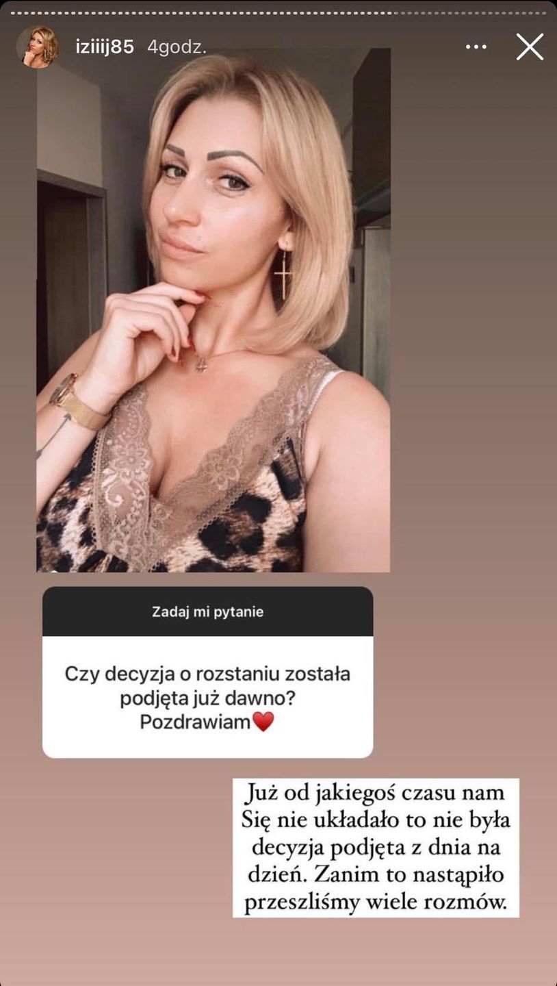Iza ze "Ślubu od pierwszego wejrzenia" ujawnia kulisy rozstania