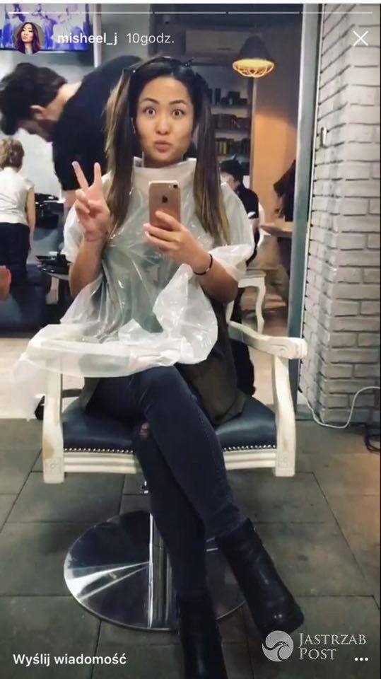 Misheel Jargalsaikhan u fryzjera