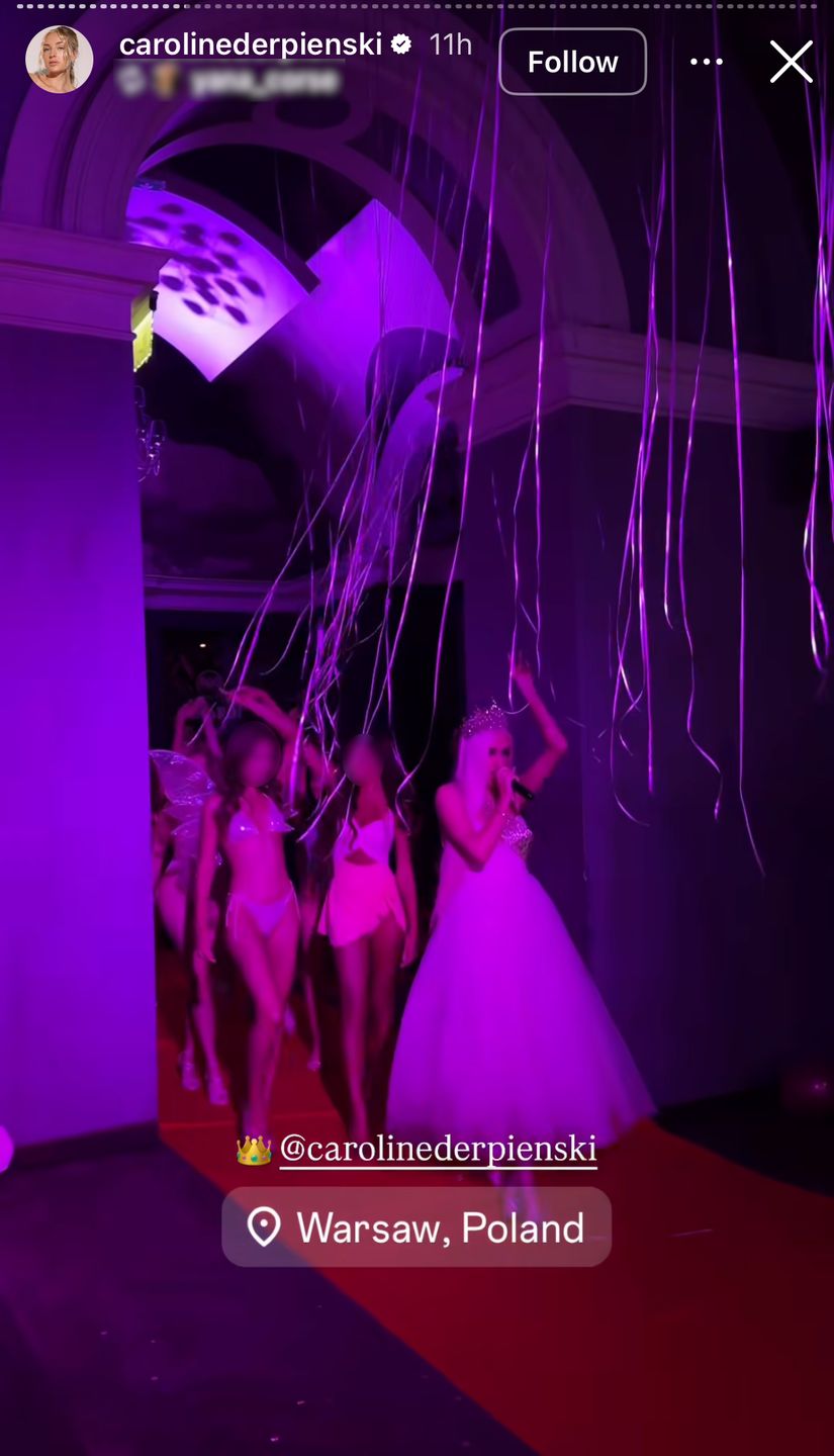 23. urodziny Caroline Derpienski