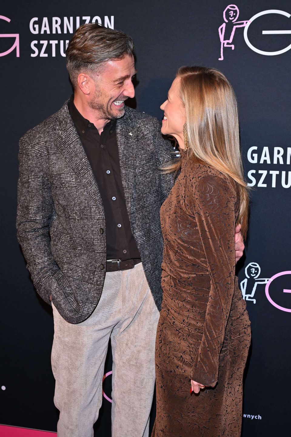 Agnieszka Kaczorowska i Marcin Rogacewicz