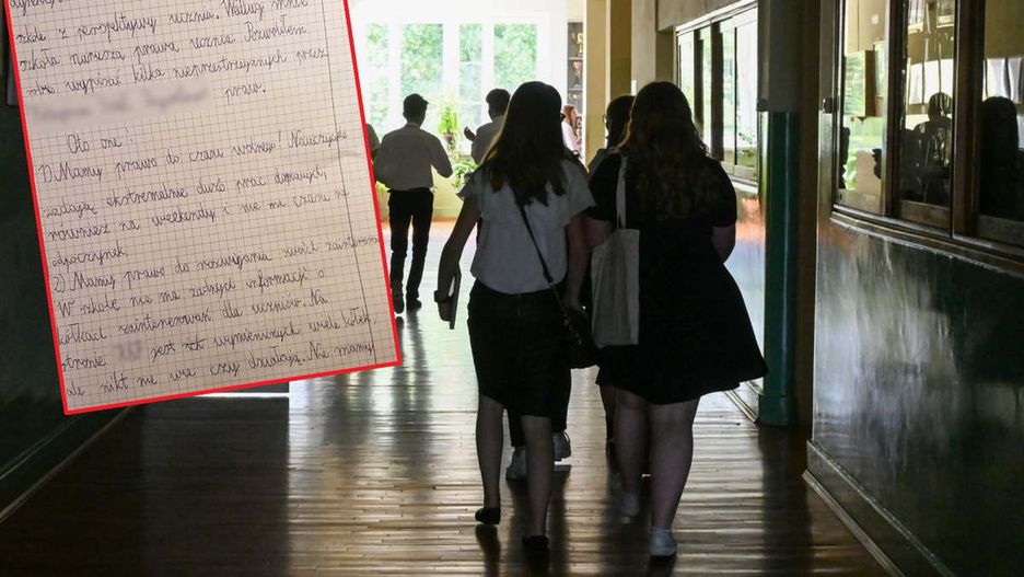Dzieci nie mają czasu wolnego. Uczeń zwraca uwagę dyrektorce szkoły