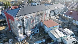 Chmielnik: Imponująca rozbudowa Szpitala Powiatowego przebiega zgodnie z planem