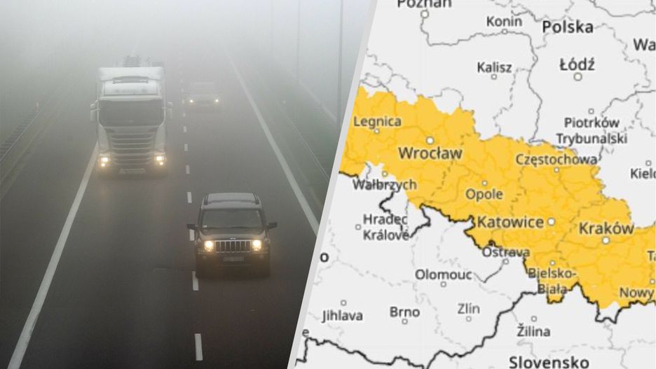 Uwaga na mgły. IMGW ostrzega