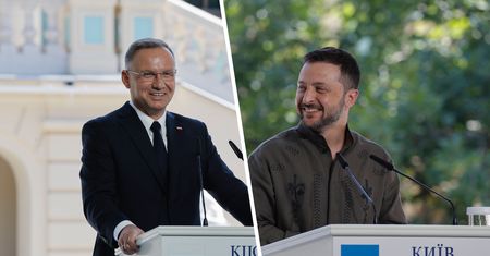 Duda składa obietnicę rosyjskim żołnierzom. Zełenski wybuchnął śmiechem