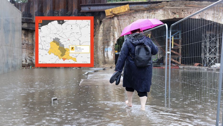 Zalania, podtopienia, a nawet trąba powietrzna. Przez