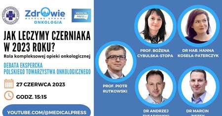 Rak to się leczy — zaproszenie na debatę online
