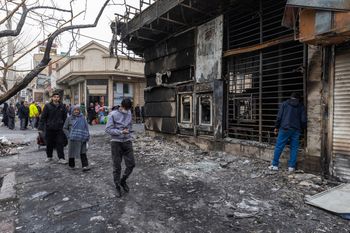 "Nie widziałem takiej katastrofy". Lekarz z Iranu zabrał głos