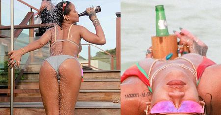 Rihanna wypina się na Instagramie… (ZDJĘCIA)